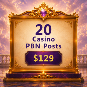 20 Casino PBN Posts